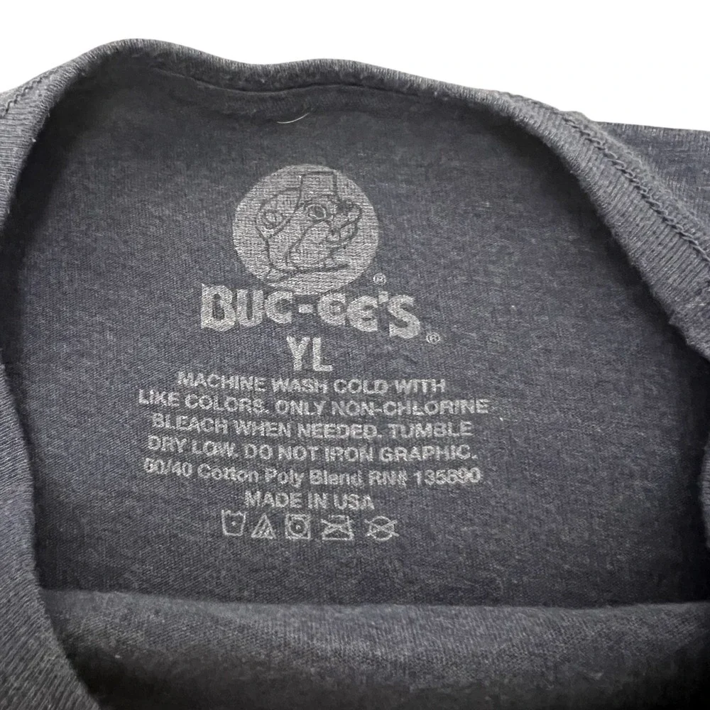 BUC‎ EES Athens AL Graphic T Shirt Kids Size Youth Large Blue NWOT